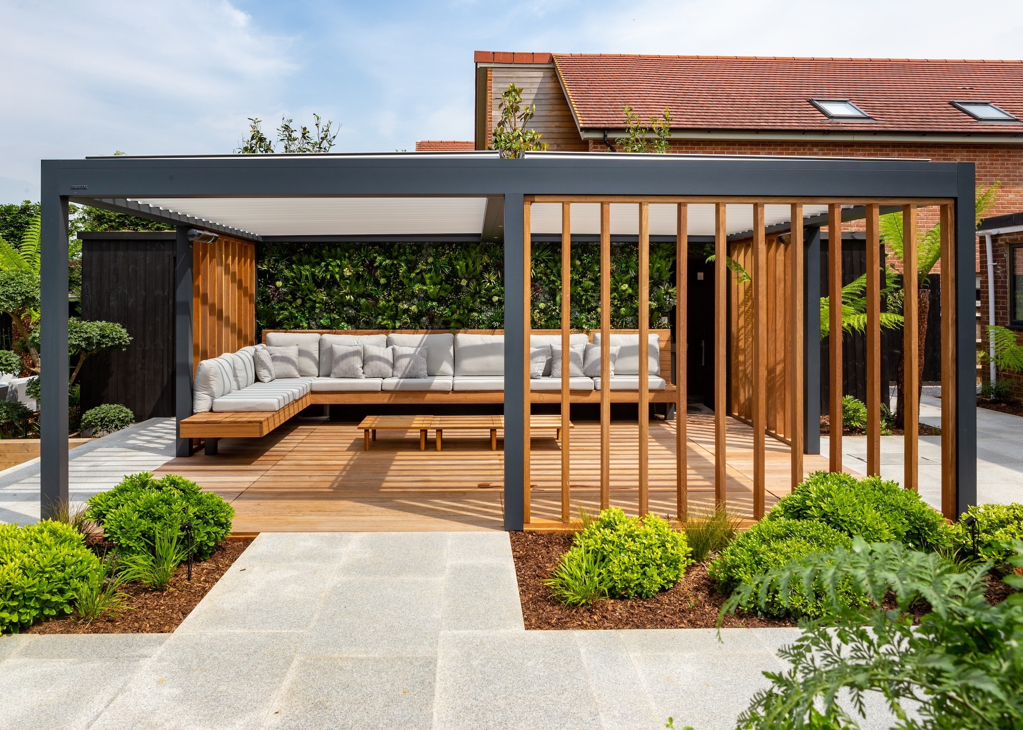 Outdoor Patio Seating Area